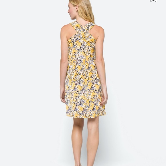 NWT! Kaileigh Tasha Knit dress in yellow floral in medium. - Picture 4 of 9
